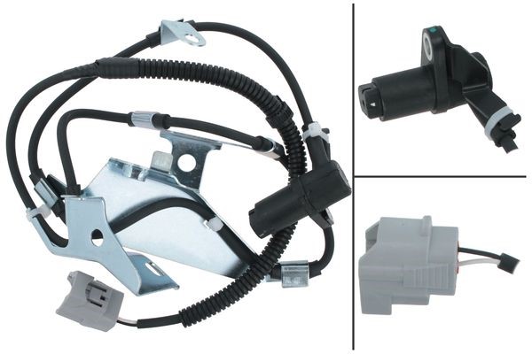 ABS-givare, Sensor, hjulvarvtal, framaxel vänster ABS-givare, Sensor, hjulvarvtal, framaxel vänster