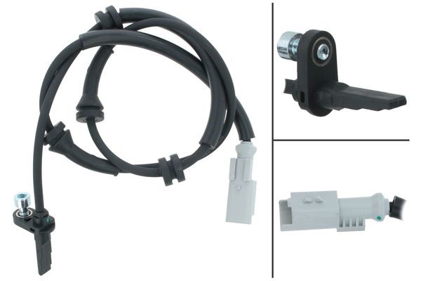ABS-givare, Sensor, hjulvarvtal ABS-givare, Sensor, hjulvarvtal