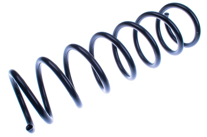 Spiralfjäder, Bakaxel
