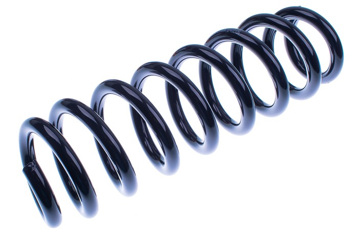 Spiralfjäder, Bakaxel