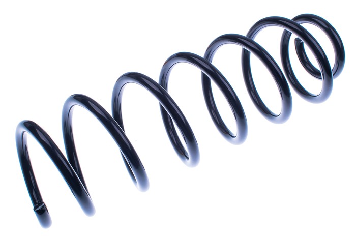 Spiralfjäder, Bakaxel
