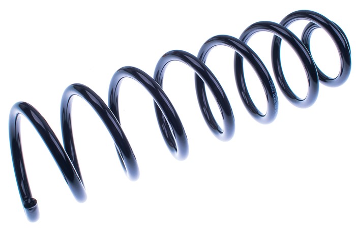 Spiralfjäder, Bakaxel