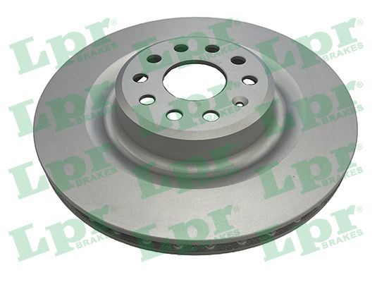 Bromsskiva Ventilerad, Bakaxel Lpr Total coated T5002VR LPR