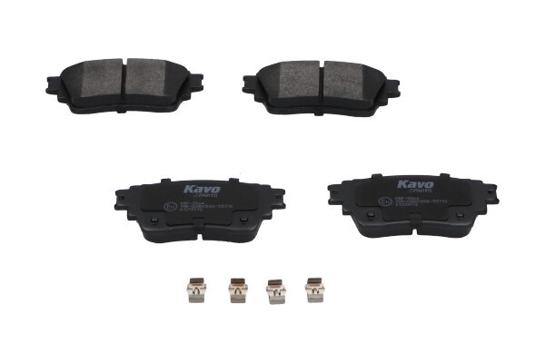Bromsbeläggsats, Bakaxel KAVO PARTS