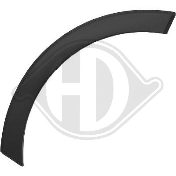Prydnads-/ Skyddslist, stänkskärm, Höger fram Diederichs 1457062 DIEDERICHS Prydnads-/ Skyddslist, stänkskärm, Höger fram Diederichs 1457062 DIEDERICHS