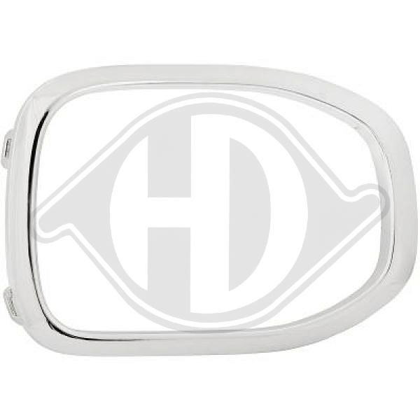 Prydnads- / Skyddslist, stötfångare, Höger fram Diederichs 236004 DIEDERICHS Prydnads- / Skyddslist, stötfångare, Höger fram Diederichs 236004 DIEDERICHS