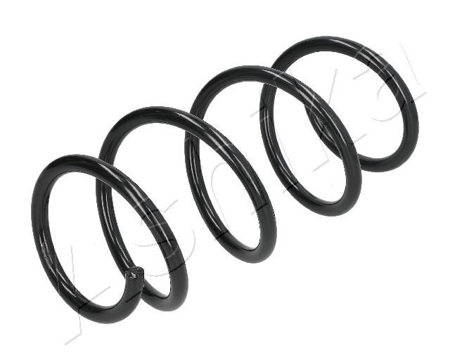 Spiralfjäder, Framaxel