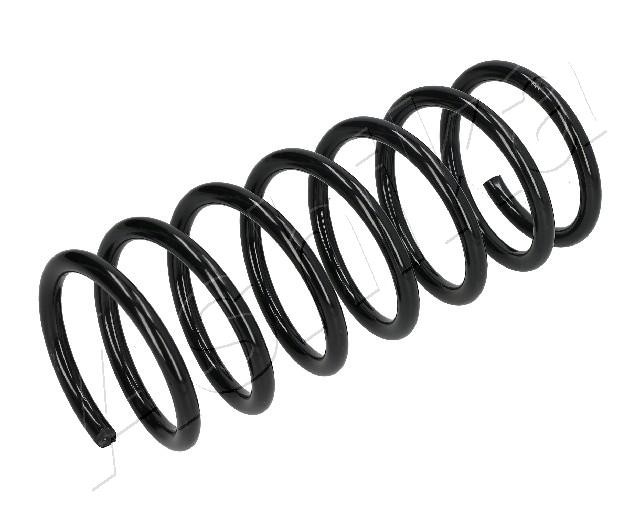 Spiralfjäder, Bakaxel