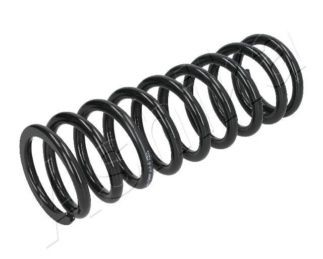 Spiralfjäder, Bakaxel