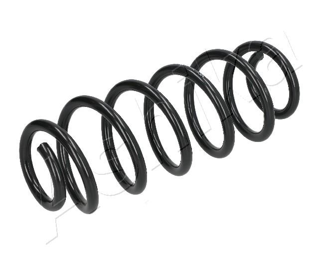 Spiralfjäder, Bakaxel