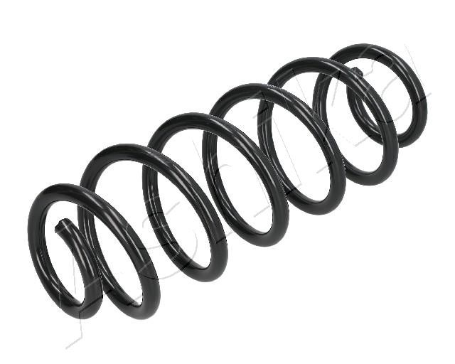 Spiralfjäder, Bakaxel