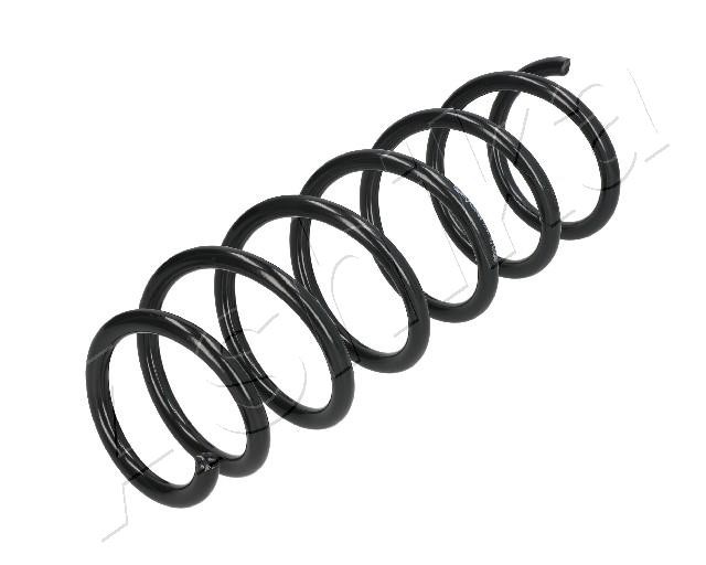 Spiralfjäder, Bakaxel