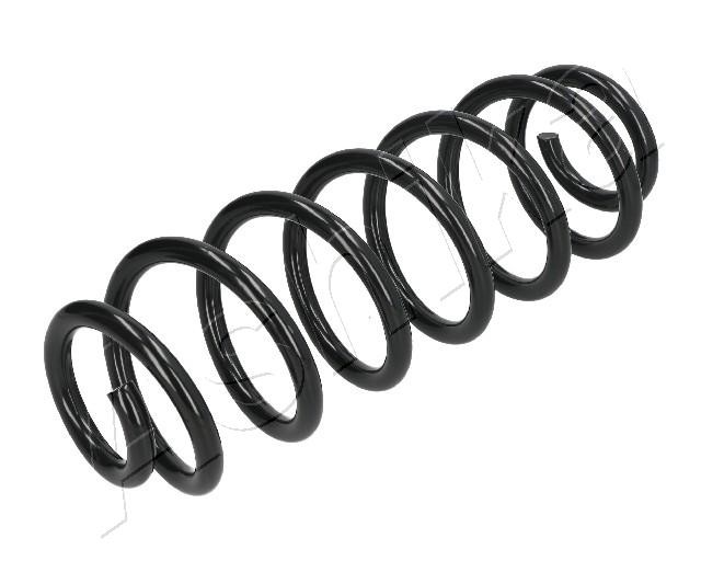 Spiralfjäder, Bakaxel