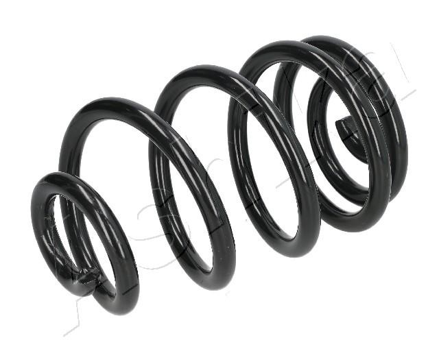 Spiralfjäder, Bakaxel