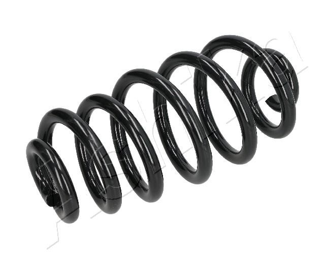Spiralfjäder, Bakaxel