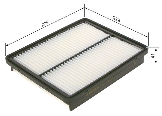 Luftfilter Bosch F 026 400 116 BOSCH Luftfilter Bosch F 026 400 116 BOSCH