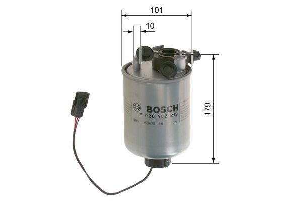 Bränslefilter BOSCH