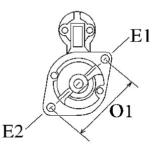 Startmotor 12V Hc-cargo 115757 HC-Cargo