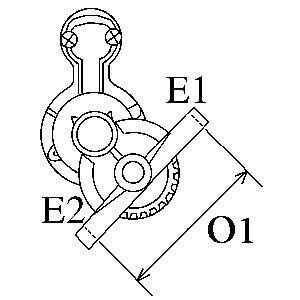Startmotor 12V Hc-cargo 116516 HC-Cargo