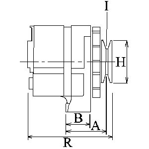 Generator 28V 55A Hc-cargo 116650 HC-Cargo
