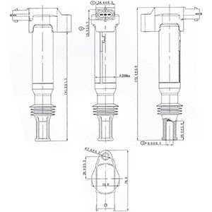 Tändspole 12V Hc-cargo 151018 HC-Cargo