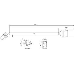 Impulsgivare, vevaxel Hc-cargo 151060 HC-Cargo