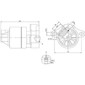 Egr-ventil Hc-cargo 182703 HC-Cargo