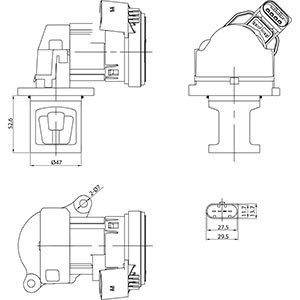 Egr-ventil Hc-cargo 182710 HC-Cargo Egr-ventil Hc-cargo 182710 HC-Cargo
