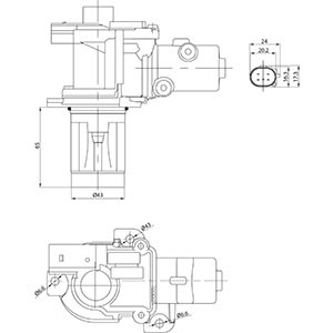 Egr-ventil Hc-cargo 182714 HC-Cargo Egr-ventil Hc-cargo 182714 HC-Cargo