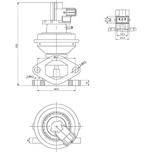 Egr-ventil Hc-cargo 182723 HC-Cargo