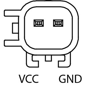 ABS-givare, Sensor, hjulvarvtal, framaxel höger Hc-cargo 182801 HC-Cargo