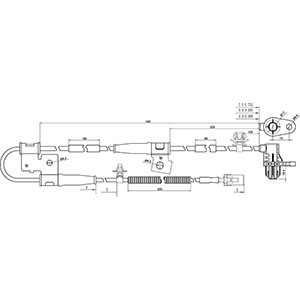 ABS-givare, Sensor, hjulvarvtal, framaxel höger Hc-cargo 182855 HC-Cargo
