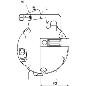 Kompressor, klimatanläggning 12V Hc-cargo 241395 HC-Cargo Kompressor, klimatanläggning 12V Hc-cargo 241395 HC-Cargo