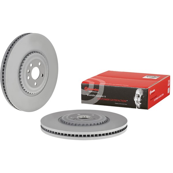 Bromsskiva Ventilerad, Framaxel Brembo 09.D069.33 BREMBO