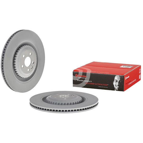 Bromsskiva Ventilerad, Bakaxel Brembo 09.D070.23 BREMBO