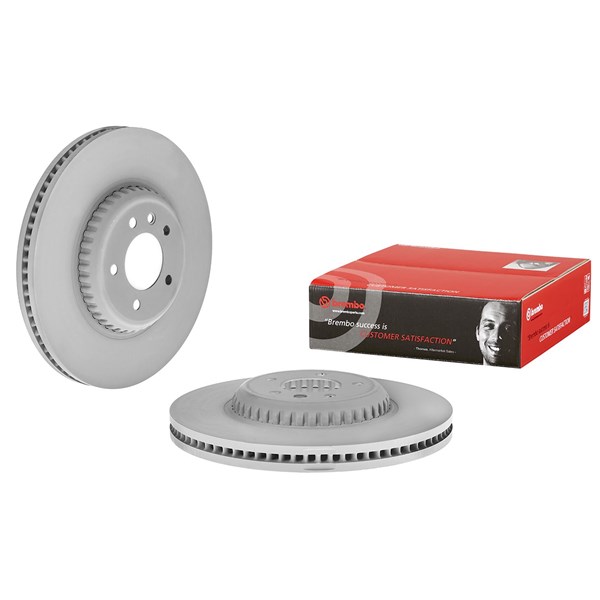 Bromsskiva Ventilerad, Framaxel Brembo 09.D550.23 BREMBO