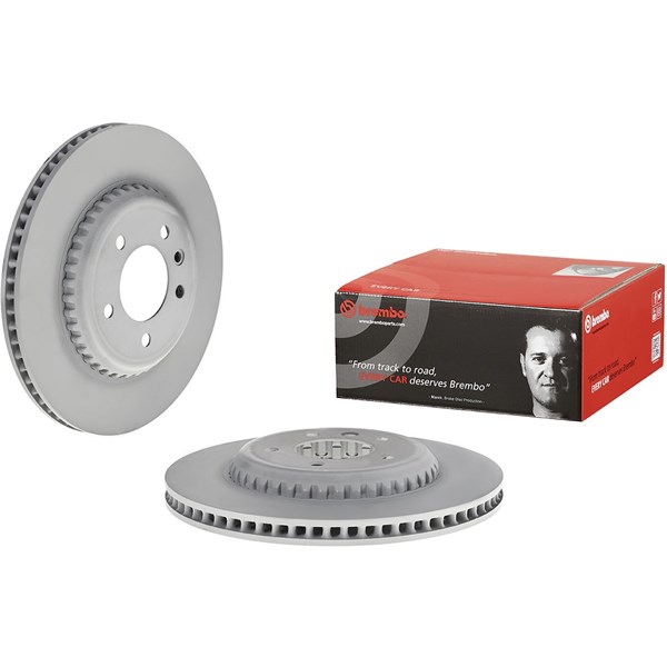 Bromsskiva Ventilerad, Bakaxel Brembo 09.D551.23 BREMBO