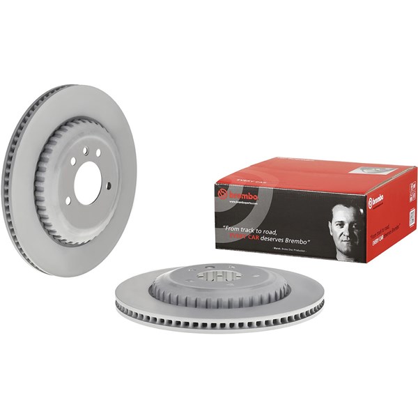 Bromsskiva Ventilerad, Bakaxel Brembo 09.D552.23 BREMBO