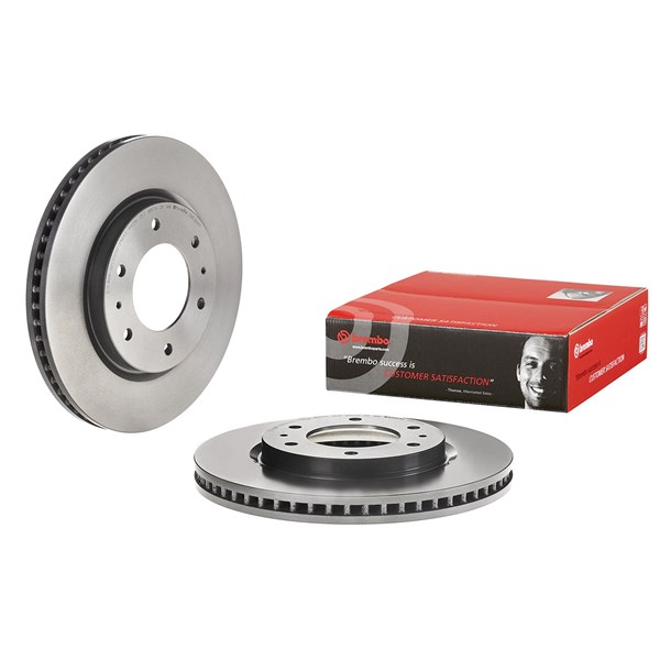 Bromsskiva Ventilerad, Framaxel Brembo 09.E069.11 BREMBO
