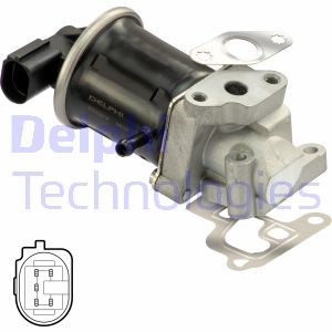 Egr-ventil 12V Delphi EG10416-12B1 DELPHI