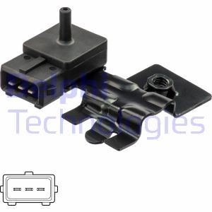 Sensor, insugstryck DELPHI