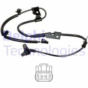 ABS-givare, Sensor, hjulvarvtal, Framaxel, Vänster Delphi SS20512 DELPHI ABS-givare, Sensor, hjulvarvtal, Framaxel, Vänster Delphi SS20512 DELPHI