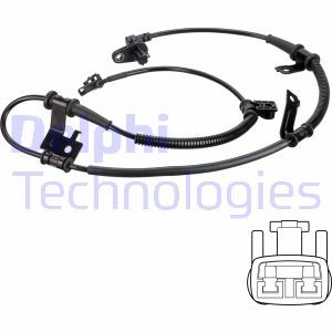 ABS-givare, Sensor, hjulvarvtal, Framaxel, Vänster Delphi SS20535 DELPHI ABS-givare, Sensor, hjulvarvtal, Framaxel, Vänster Delphi SS20535 DELPHI