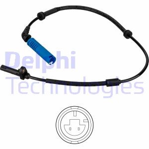 ABS-givare, Sensor, hjulvarvtal, Bakaxel Delphi SS20546 DELPHI ABS-givare, Sensor, hjulvarvtal, Bakaxel Delphi SS20546 DELPHI