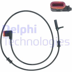 ABS-givare, Sensor, hjulvarvtal, Bakaxel, Höger Delphi SS20551 DELPHI