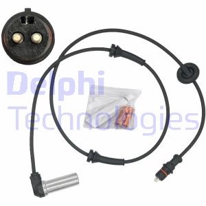 ABS-givare, Sensor, hjulvarvtal, Framaxel, Höger, Vänster Delphi  DELPHI