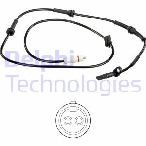 ABS-givare, Sensor, hjulvarvtal, Bakaxel, Vänster Delphi SS20612 DELPHI ABS-givare, Sensor, hjulvarvtal, Bakaxel, Vänster Delphi SS20612 DELPHI