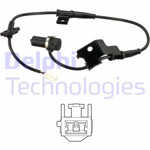 ABS-givare, Sensor, hjulvarvtal, Bakaxel, Vänster Delphi SS20614 DELPHI ABS-givare, Sensor, hjulvarvtal, Bakaxel, Vänster Delphi SS20614 DELPHI