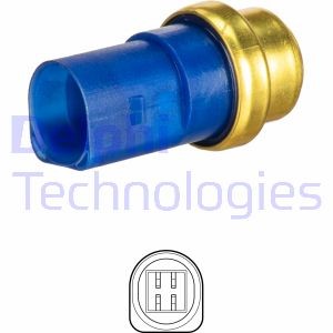 Temperaturswitch, kylarfläkt Delphi TS10480 DELPHI Temperaturswitch, kylarfläkt Delphi TS10480 DELPHI