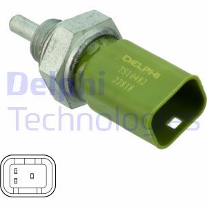 Kylvätsketemperatur-sensor Delphi TS10482 DELPHI Kylvätsketemperatur-sensor Delphi TS10482 DELPHI